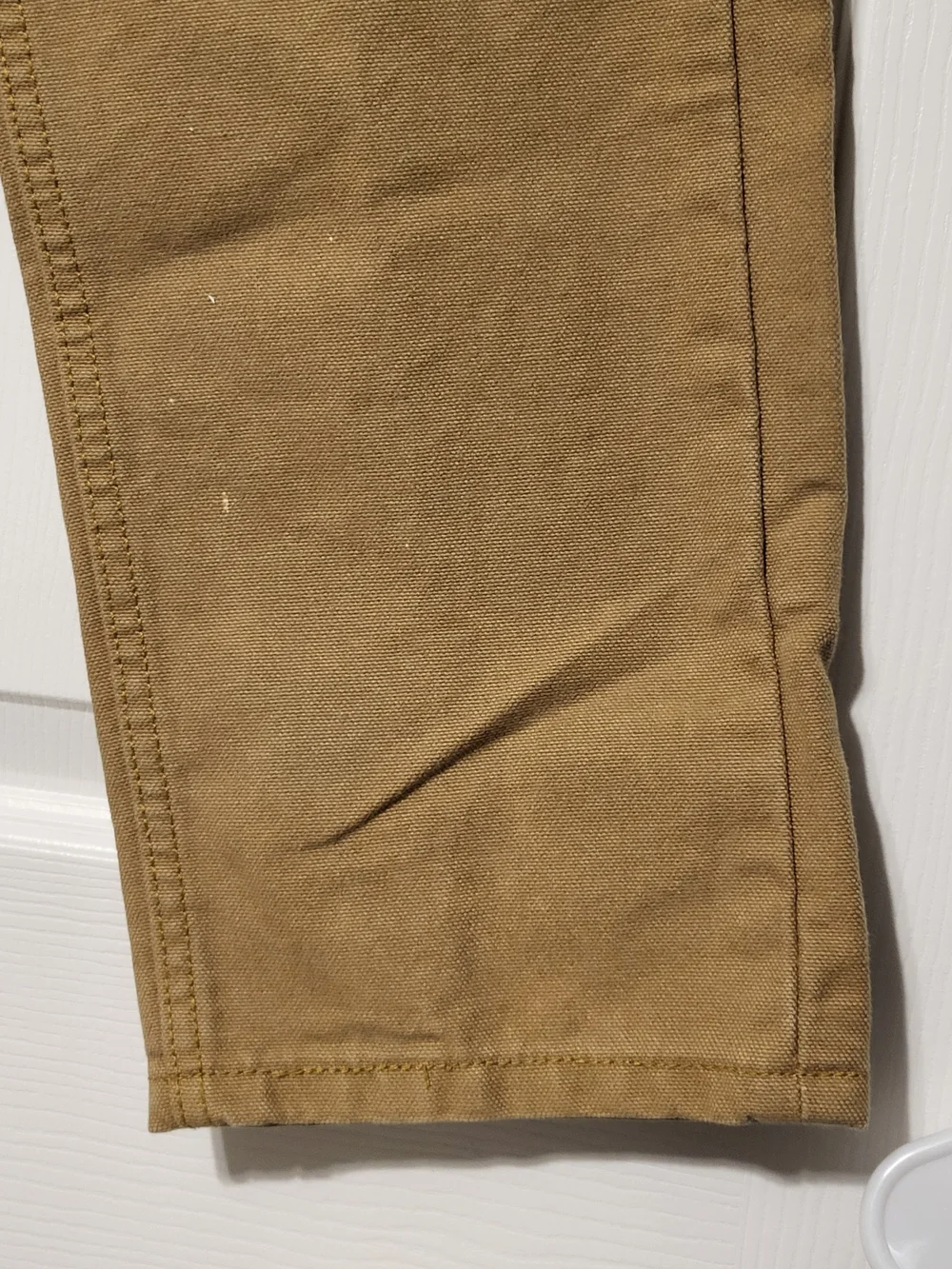 Levi's 562 Loose Taper Canvas Pants Tan Brown W30 L30 Button Fly
